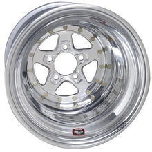 Load image into Gallery viewer, Weld Alumastar 2.0 15x10 / 5x4.5 BP / 6in. BS Polished Wheel - Non-Beadlock