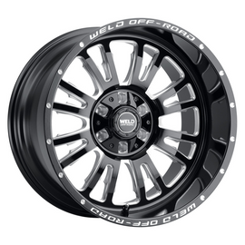 Weld Slingblade 20x12 / 6x135 / 4.75 BS / 106.1 HB - Gloss Black Milled - Non-BL Wheel