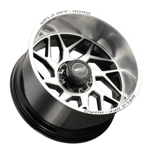 Load image into Gallery viewer, Weld Fulcrum 22x12 / 8x180 / 4.75 BS / 124.3 HB - Gloss Black Machined - Non-BL Wheel