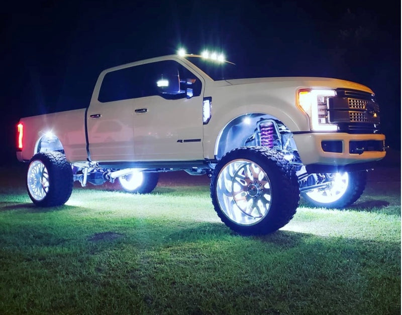 Oracle LED Illuminated Wheel Rings - Double LED - White NO RETURNS