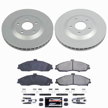 Load image into Gallery viewer, Power Stop 2004 Cadillac XLR Front Z23 Coated Brake Kit
