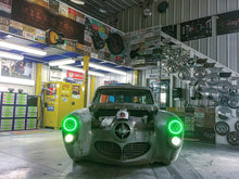 Load image into Gallery viewer, Oracle Pre-Installed Lights 7 IN. Sealed Beam - Red Halo NO RETURNS