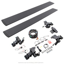 Load image into Gallery viewer, Go Rhino 15-23 Ford F-150 CC 4dr / 17-22 F-250/350 SD CC 4dr E-BOARD E1 Running Board Kit - Tex. Blk