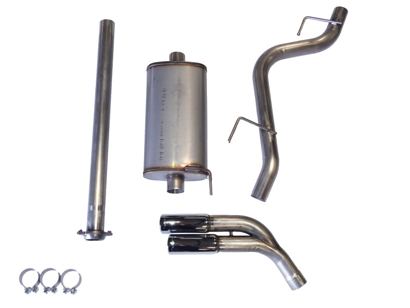 JBA 15-20 Ford F-150 2/4WD 2.7L/3.5L/5.0L 304SS Dual Side Exit Cat-Back Exhaust