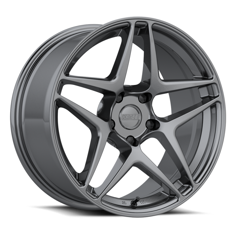 Kansei K15G Astro 18x10.5in / 5x114.3 BP / 12mm Offset / 73.1mm Bore - Gunmetal Wheel