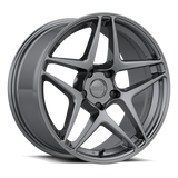 Kansei K15G Astro 18x9in / 5x114.3 BP / 22mm Offset / 73.1mm Bore - Gunmetal Wheel