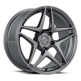 Kansei K15G Astro 18x9in / 5x120 BP / 22mm Offset / 72.56mm Bore - Gunmetal Wheel