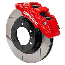 Load image into Gallery viewer, Wilwood 15-21 Toyota Tacoma Aero6-DM Front Brake Kit 13.31 Rotor - Red w/Lines