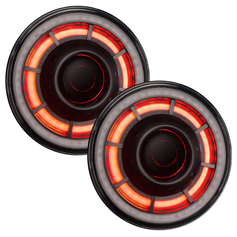 ORACLE Lighting 07-18 Jeep Wrangler JK Oculus 7in. ColorSHIFT Bi-LED Projector Headlights NO RETURNS