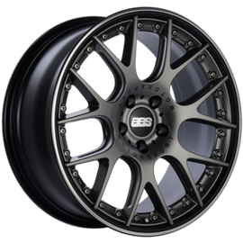 BBS CH-RII 21x9 5x112 ET24 CB 66.5 Porsche Macan Platinum Center Wheel