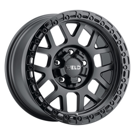 Weld Off-Road W104 20X10 Cinch Beadlock 5X127 5X139.7 ET-18 BS4.75 Satin Black - Non-BL