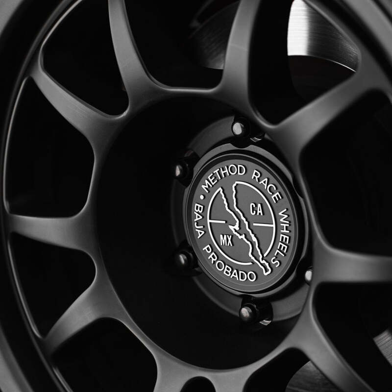 Method Cap BAJA - 107MM - Snap In - Black