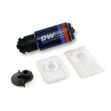 Load image into Gallery viewer, DeatschWerks 97-04 Jeep Wrangler 2.5L/4.0L DW65C 265lph Compact Fuel Pump w/ Install Kit
