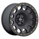 Method MR105 Beadlock 17x8.5 0mm Offset 6x5.5 108mm CB Matte Black w/BH-H24125 Wheel