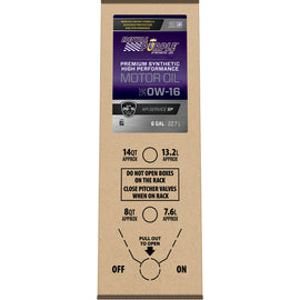 Royal Purple High Performance Ultra-Low Viscosity 0W16 Motor Oil - 6 Gallon Bag-In-Box