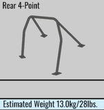 Cusco Safety 21 2-Pssgr 4-PT Roll Cage Nissan Skyline R33 - (S/O-No Cancel)