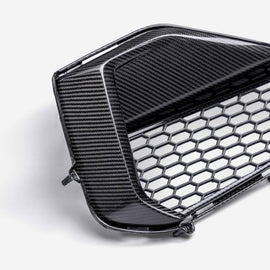 Anderson Composites 2024 Ford Mustang GT Carbon Fiber Front Bumper Inserts