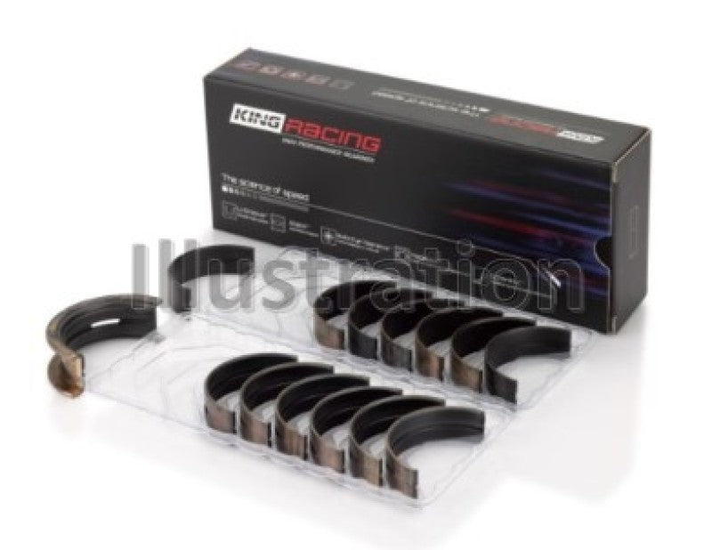 King Engine Bearings Nissan RB26DETT Performance Main Bearing Set - Size +0.25mm