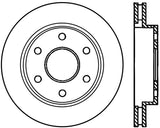 StopTech 02-06 Cadillac Escalade / Chevrolet Avalanche 1500 Front Right Slotted Cryo Rotor