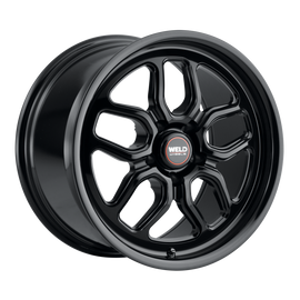 Weld Laguna Drag 18x5 / 5x120 / 1.97 BS / 78.1 HB - Gloss Black - Non-BL Wheel
