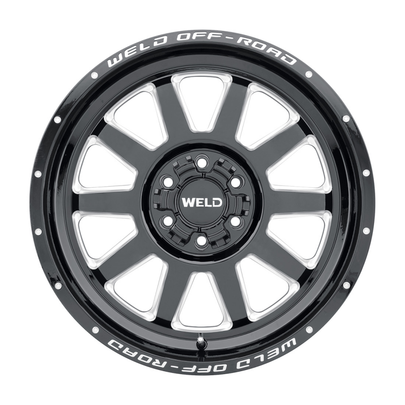 Weld Stealth 20x9 / 6x135 / 5 BS / 106.1 HB - Gloss Black Milled - Non-BL Wheel