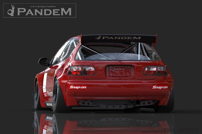 GReddy 92-95 Honda Civic EG Hatchback Pandem Rocket Bunny Front Bumper