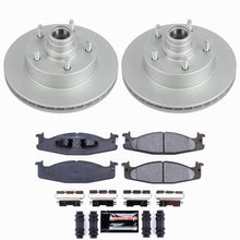 Load image into Gallery viewer, Power Stop 94-01 Ford E-150 Econoline Front Z23 Coated Brake Kit