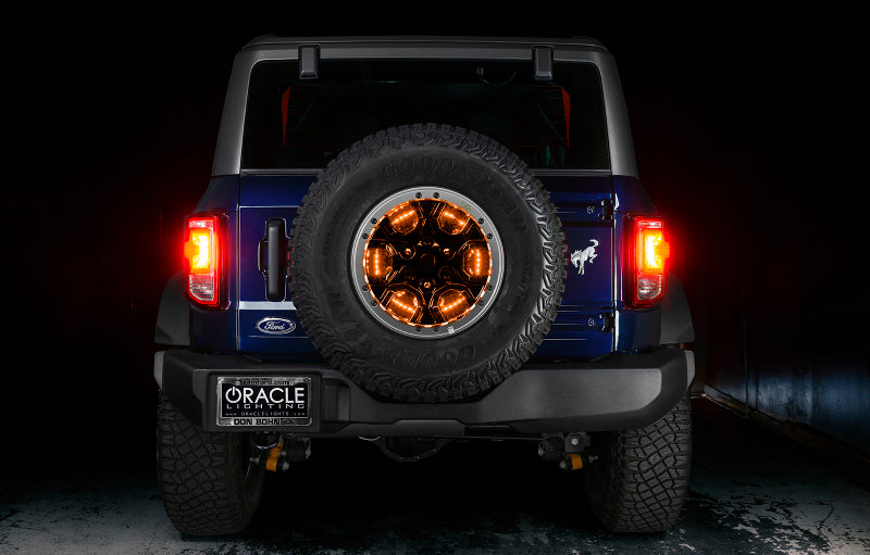 Oracle LED Illuminated Wheel Ring 3rd Brake Light - ColorSHIFT w/o Controller NO RETURNS