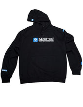 Load image into Gallery viewer, Sparco Sweatshirt Hooded charcoal Grey Lrg