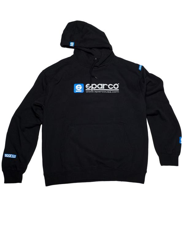 Sparco Sweatshirt Hooded WWW Grey Xsml
