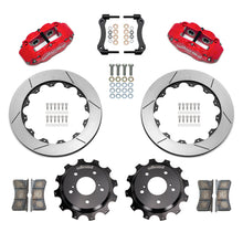 Load image into Gallery viewer, Wilwood 89-02 Nissan Skyline Superlite 4R Rear BBK w/ 13.50in Diameter Slotted Rotor - Red