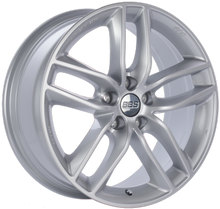 Load image into Gallery viewer, BBS SX 17x7.5 5x120 ET37 Sport Silver Wheel -72.5mm