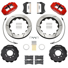 Load image into Gallery viewer, Wilwood 95-98 Nissan Skyline Superlite 6R Front BBK w/ 12.88in Slotted Rotors &amp; Flexlines - Red