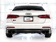 Load image into Gallery viewer, AWE Tuning 19-23 Audi C8 S6/S7 2.9T V6 AWD Track Edition Exhaust - Diamond Black Tips