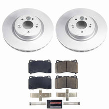 Load image into Gallery viewer, Power Stop 10-16 Hyundai Genesis Coupe Front Z23 Coated Brake Kit