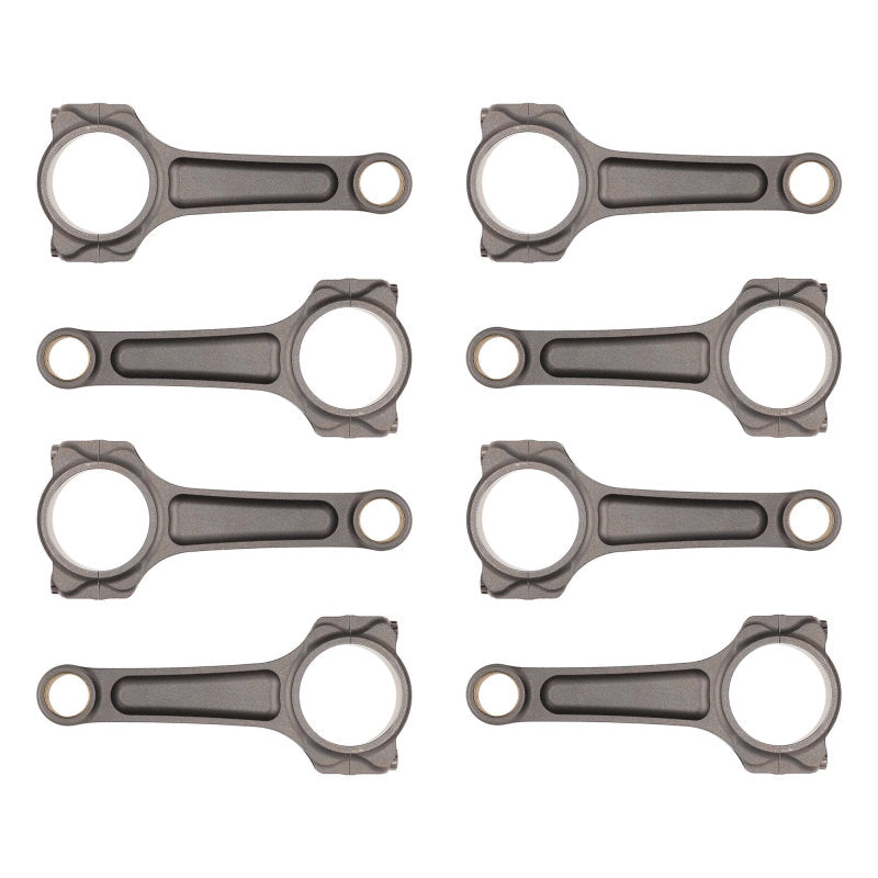 Manley SBC .025in Longer LS/LT1 6.125in Pro Series I Beam Conn Rod 7/16in ARP 2000 - Set of 8