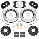 Wilwood 89-98 Nissan 240SX/89-94 Skyline/90-96 300ZX Superlite 6R Fr BBK w/ 14in SLT Rotors - Black
