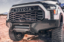 Load image into Gallery viewer, Go Rhino 22-26 Toyota Tundra (4dr) Element Front Bumper w/ Fixed Light Bar Mount - Tex. Blk