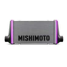 Load image into Gallery viewer, Mishimoto Universal Carbon Fiber Intercooler - Matte Tanks - 600mm Black Core - C-Flow - BK V-Band