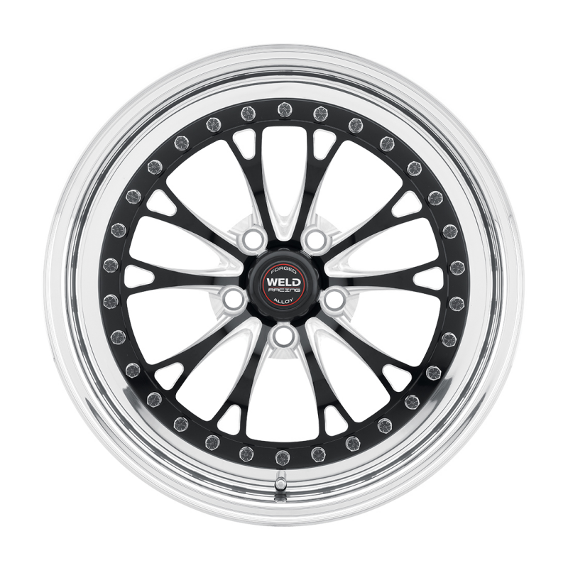 Weld Vitesse 17x5 / 5x4.75 BP / 2.2in. BS Black Wheel - High Pad