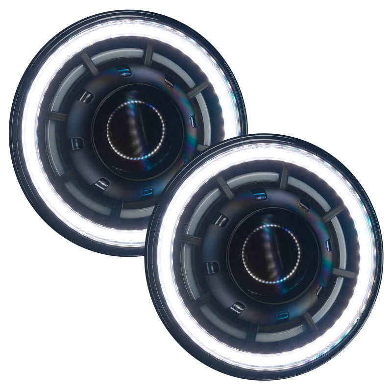 Oracle Oculus 7in ColorSHIFT Bi-LED Projector Headlights for Jeep Wrangler JK NO RETURNS