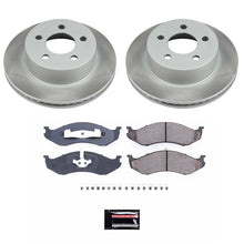 Load image into Gallery viewer, Power Stop 99-06 Jeep Wrangler Front Semi-Coated Rotor Kit