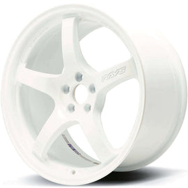 Gram Lights 57CR 15x8.0 +35 4x100 Ceramic White Wheel