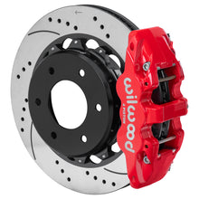 Load image into Gallery viewer, Wilwood 71-91 Chevy Blazer Aero6 Red Brake Kit w/ 14.00in Drilled &amp; Slotted Rotor - Red
