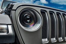 Load image into Gallery viewer, Oracle Oculus Bi-LED Projector Headlights for Jeep JL/Gladiator JT - Satin Silver - 5500K NO RETURNS