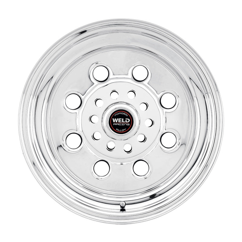 Weld Draglite 15x14 / 5x5 BP / 6.5in. BS Polished Wheel - Non-Beadlock