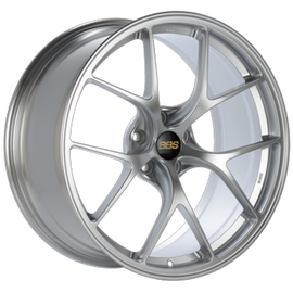 BBS RI-D 20x11.5 5x114.3 ET71.6 CB67 Diamond Sliver Wheel - 82mm PFS/Clip Required