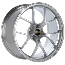 Load image into Gallery viewer, BBS RI-D 20x9 5x114.3 ET44 CB 67 Diamond Silver Wheel