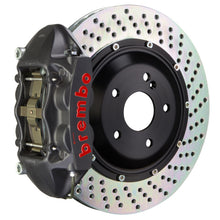 Load image into Gallery viewer, Brembo 01-06 M3 Rear GTS BBK 4 Piston Cast 345x28 2pc Rotor Drilled-Black HA