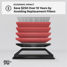 Load image into Gallery viewer, K&amp;N Replacement Air Filter 12 -13 VW Golf VII 1.2L/1.4L / 12-13 Polo GT 1.4L / 13 Audi A3 1.4L